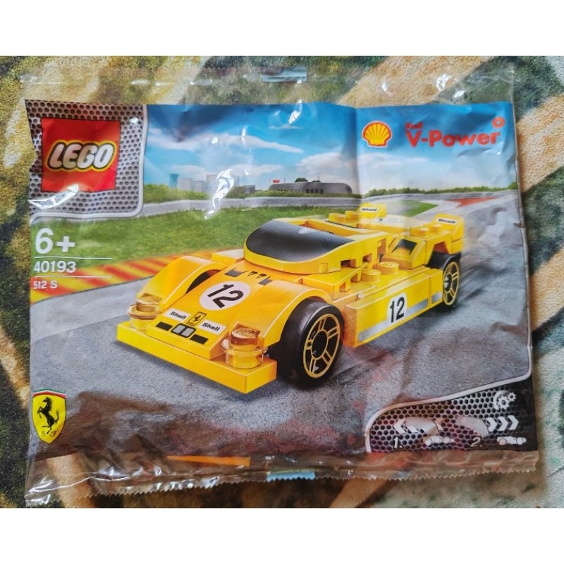 Lego Shell V Power 40193 Ferrari 512s Polybag Shopee Malaysia