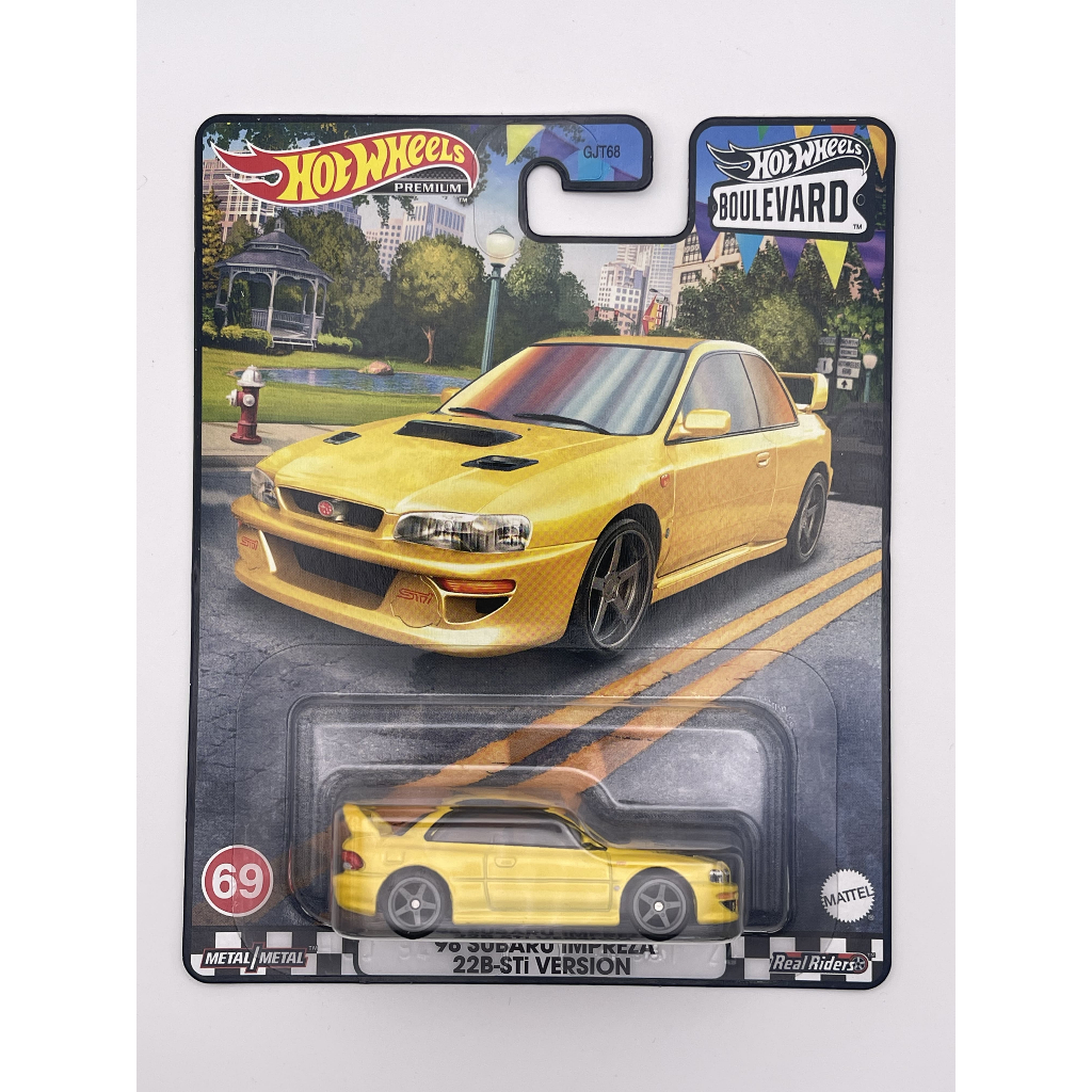 Hotwheels Premium Boulevard Car Culture Subaru Impreza B Sti Version