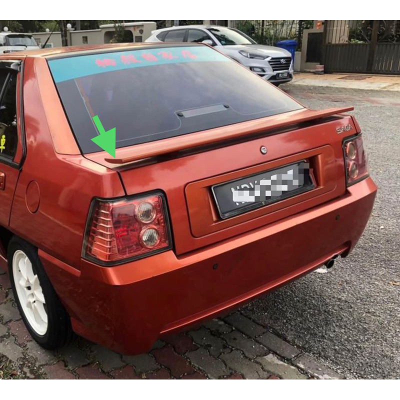 Proton Saga Iswara Aeroback Spoiler Oem Fiber Shopee Malaysia