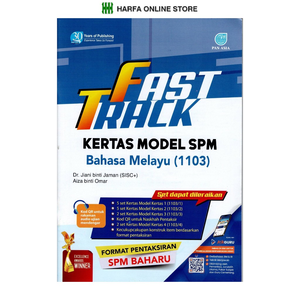 Buku Latihan Fast Track Kertas Model Spm Bahasa Melayu