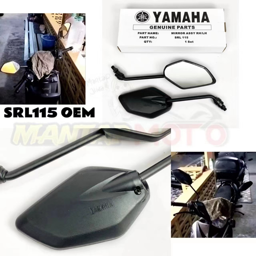 YAMAHA SIDE MIRROR Y15ZR Y15 SRL115 LC135 NEW 135 LC NVX155 SOLARIZ