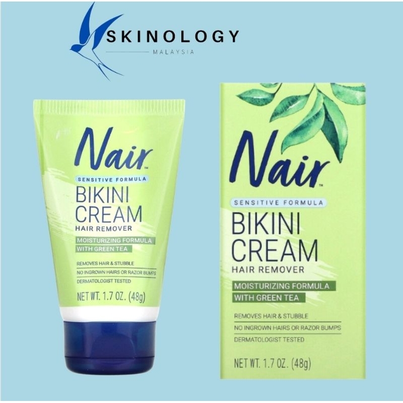 Nair Hair Remover Bikini Cream Sensitive Formula G Shopee Malaysia