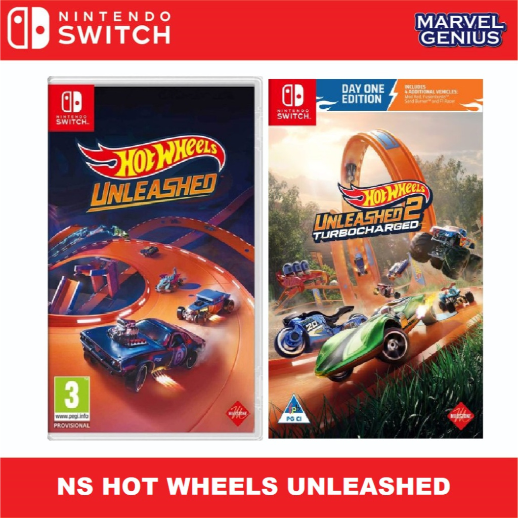 NSW NS Nintendo Switch GAME Hot Wheels Unleashed 2 TURBOCHARGED I HOT