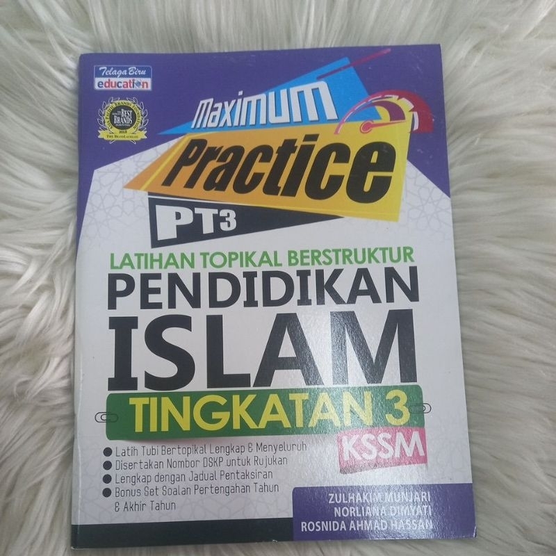 MAXIMUM PRACTICE LATIHAN TOPIKAL BERSTRUKTUR PENDIDIKAN ISLAM TINGKATAN