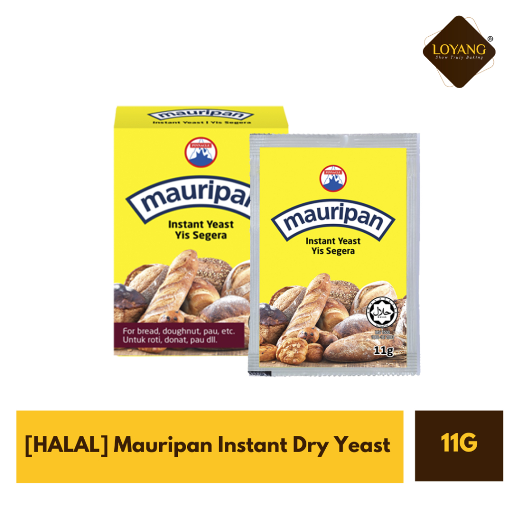 Halal Mauripan Instant Dry Yeast Yis Kering Segera Shopee Malaysia