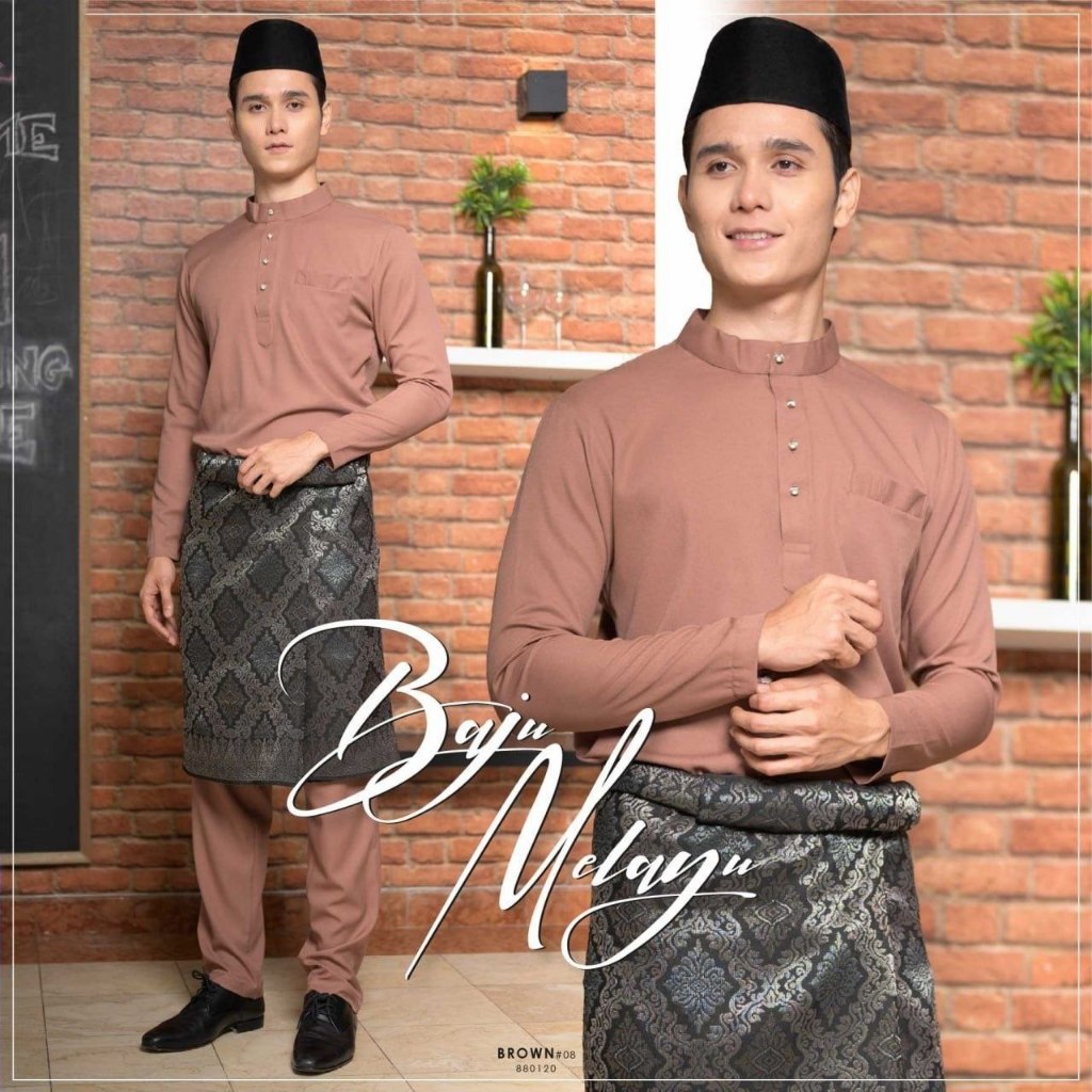 BAJU MELAYU SLIM FIT DEWASA CEKAK MUSANG III Shopee Malaysia