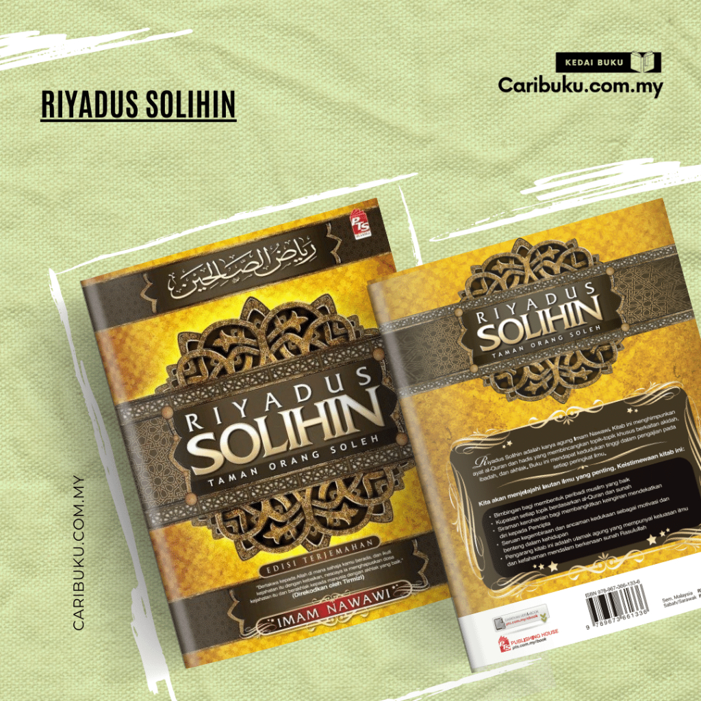 Riyadus Solihin Taman Orang Soleh Hardcover Edisi Terjemahan