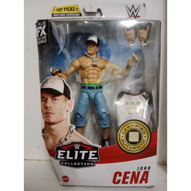 Box Damage Mattel Wwe Elite Top Picks John Cena Wrestling Figure