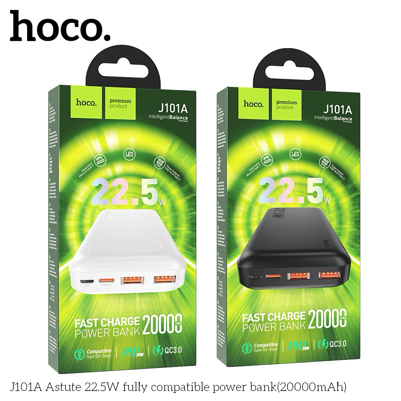 Hoco J A Astute W Fully Compatible Power Bank Mah Shopee