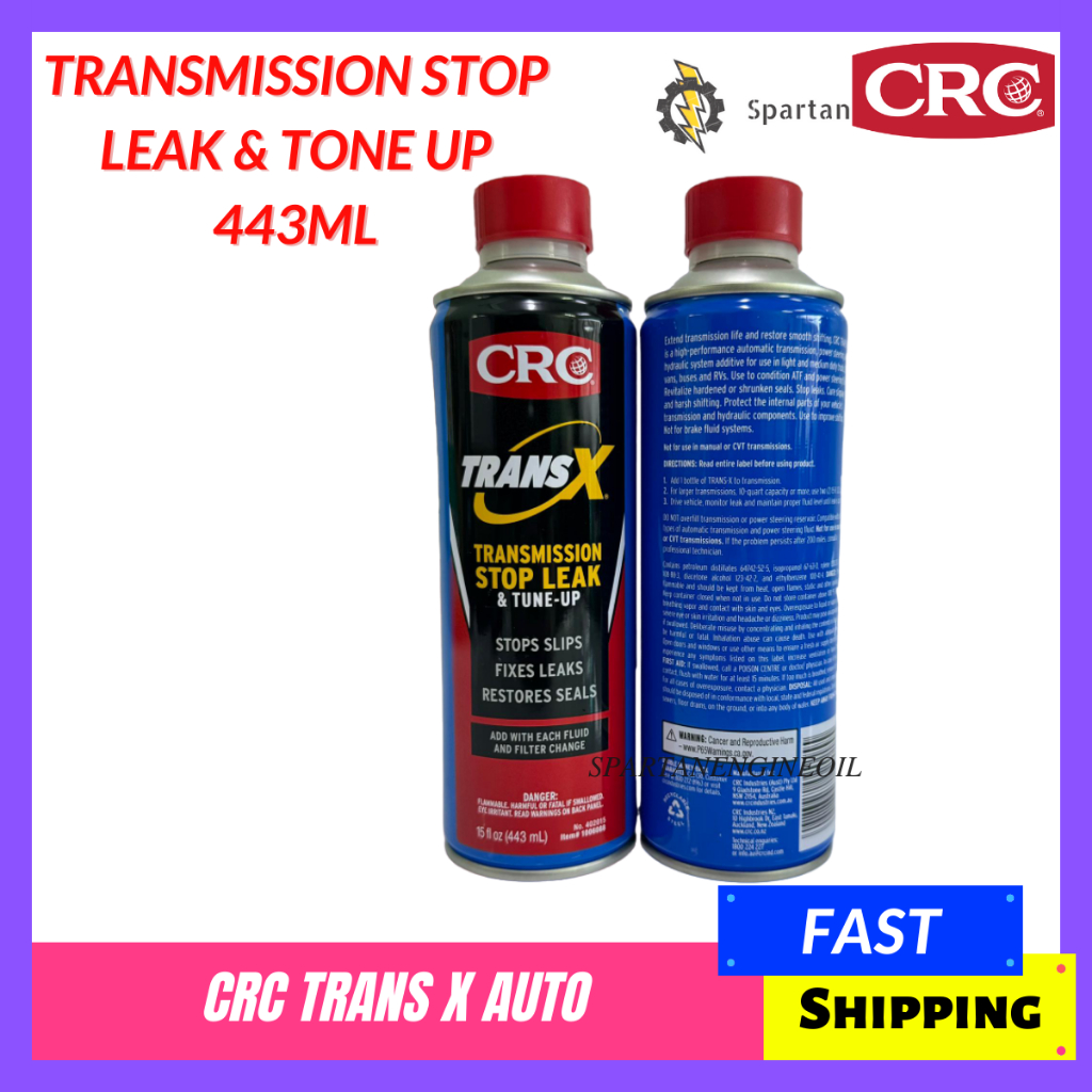 Crc Trans X K W Trans X Automatic Auto Transmission Treatment Stop Leak