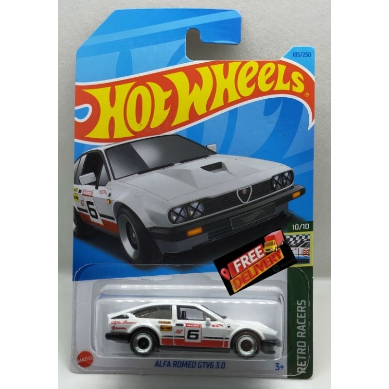 Hot Wheels Alfa Romeo Gtv White Shopee Malaysia