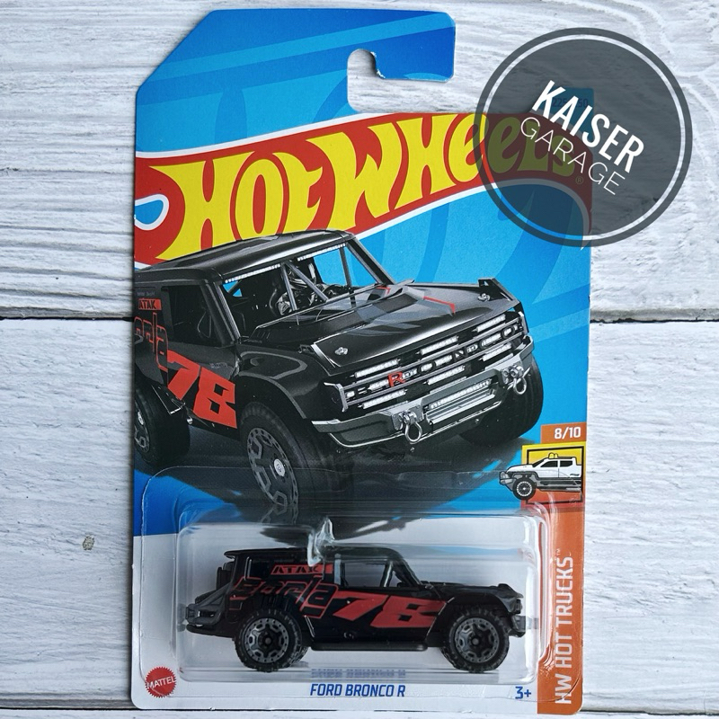 Hot Wheels Ford Bronco R Black Shopee Malaysia