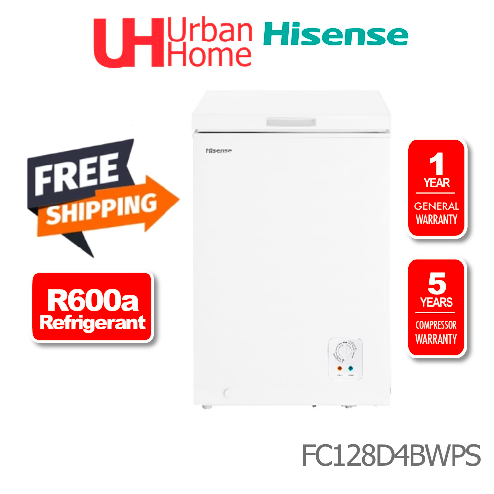 Free Shipping Hisense Chest Freezer Peti Ais Beku Makanan L