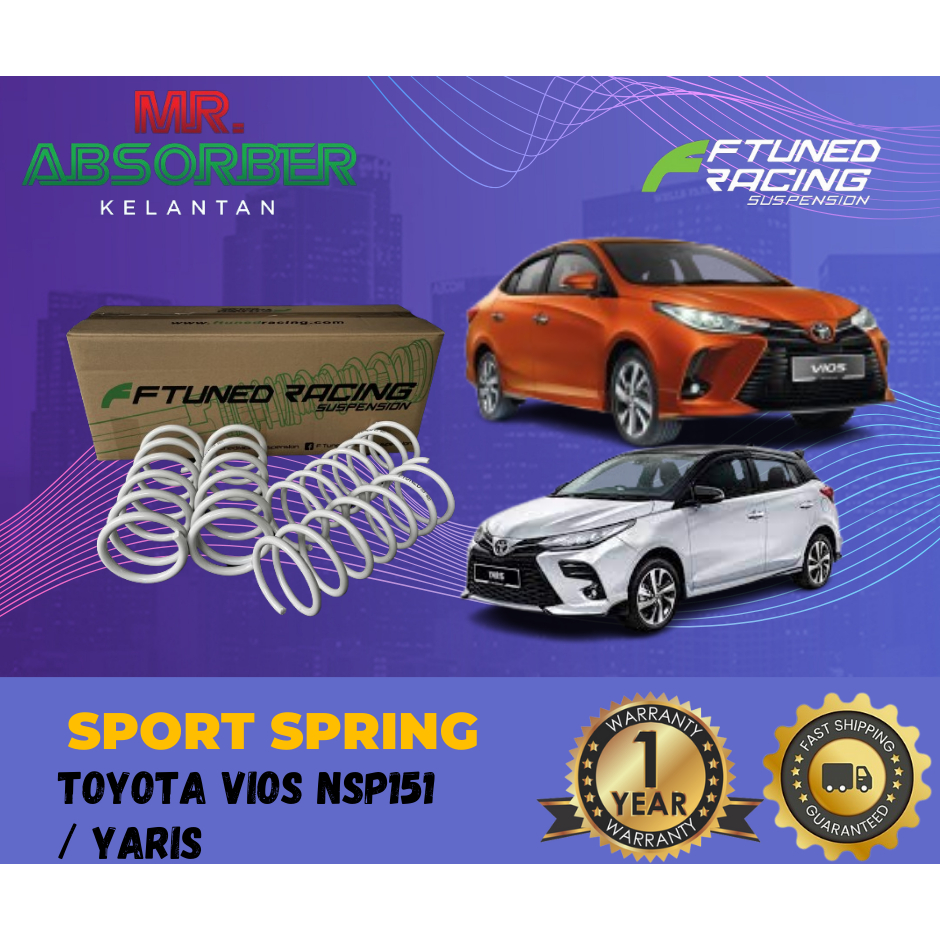 Spring Sport Ftuned Cls Toyota Vios Ncp Vios Ncp Vios Nsp