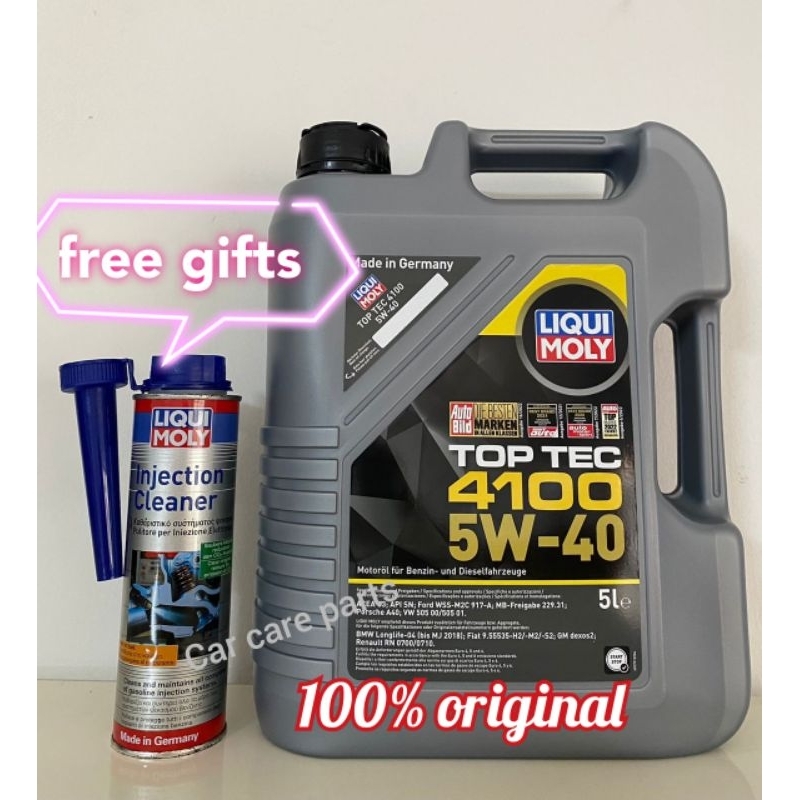 Liqui Moly Top Tec W Fully Synthetic Liter Free Injection