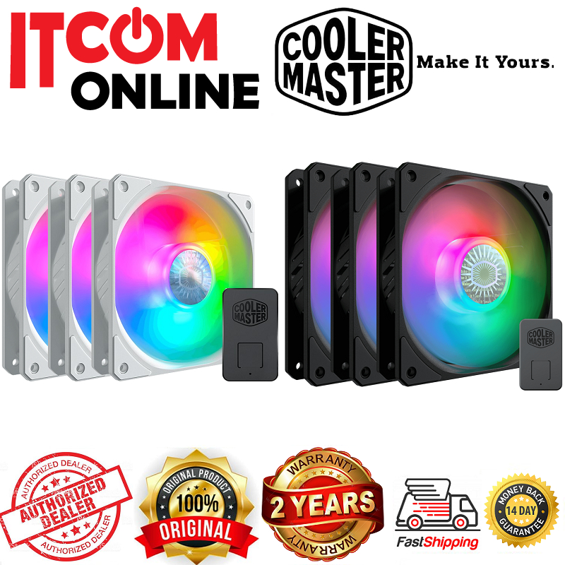 COOLER MASTER SICKLE FLOW 120 ARGB 3 IN 1 12CM FAN WITH CONTROLLER