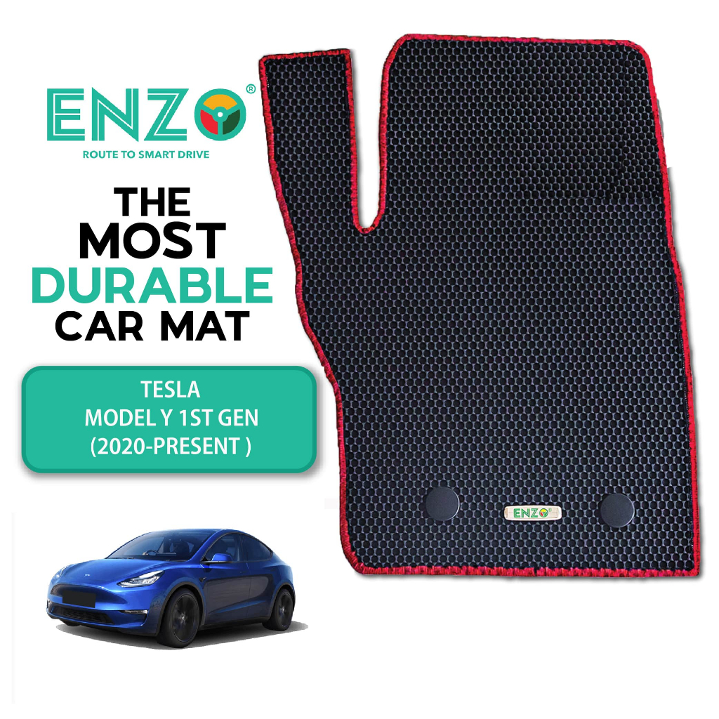 ENZO Most Durable Car Mat Tesla Model Y 1st Gen 2020 Present Shopee