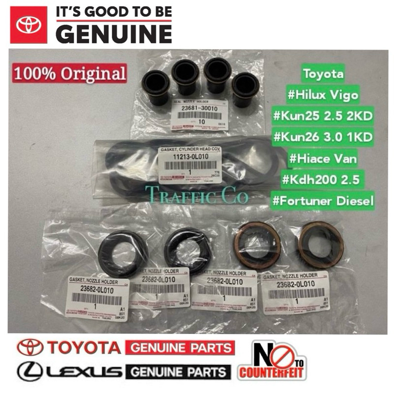 Toyota Hilux Vigo Kun Kun Hiace Kdh Kd Kd Valve Cover Gasket