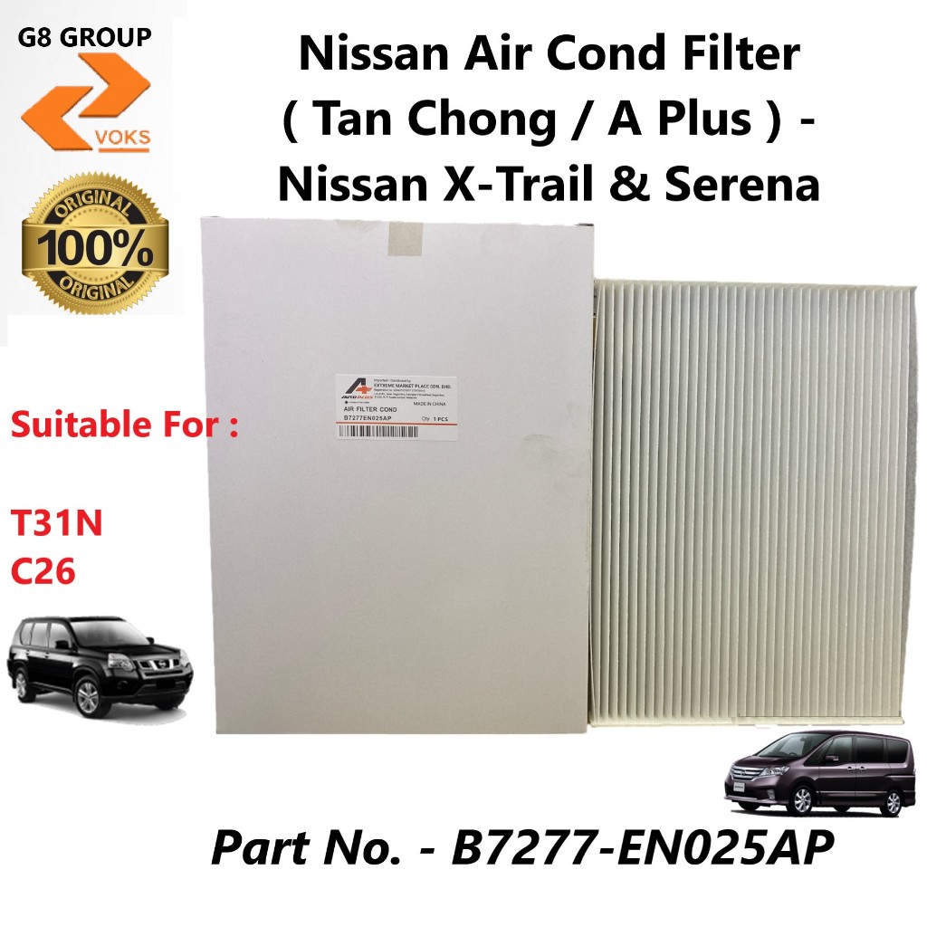 Nissan Air Cond Filter Tan Chong A Plus Nissan X Trail Serena