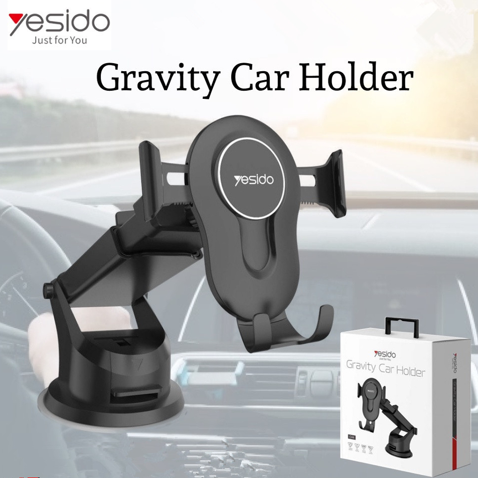 Yesido C Extendable Telescopic Suction Cup Car Mount Holder