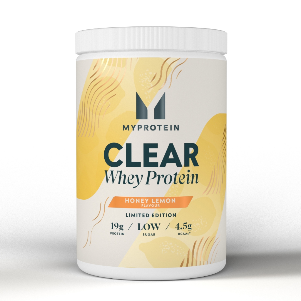 Preorder Myprotein Clear Whey Isolate Honey Lemon Servings