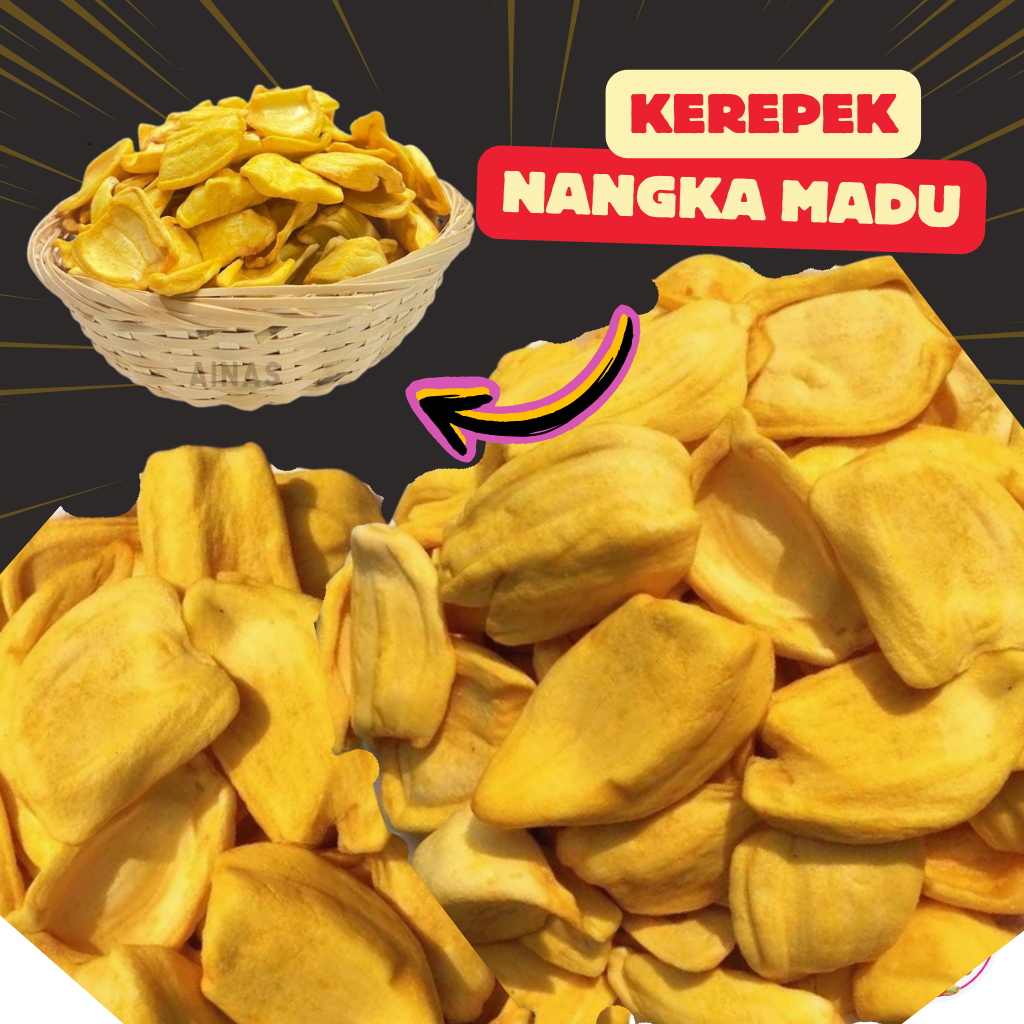 Kerepek Nangka Crispy Dried Fruit Jackfruit Kerepek Viral