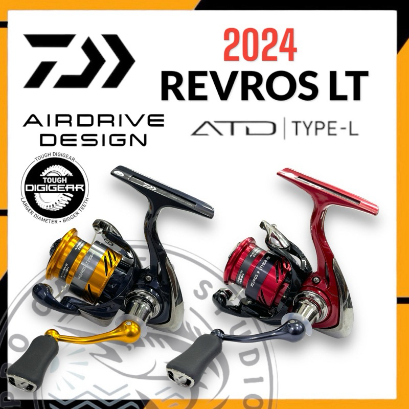 2024 DAIWA REVROS RR LT REVROS LT SPINNING FISHING REEL Shopee Malaysia