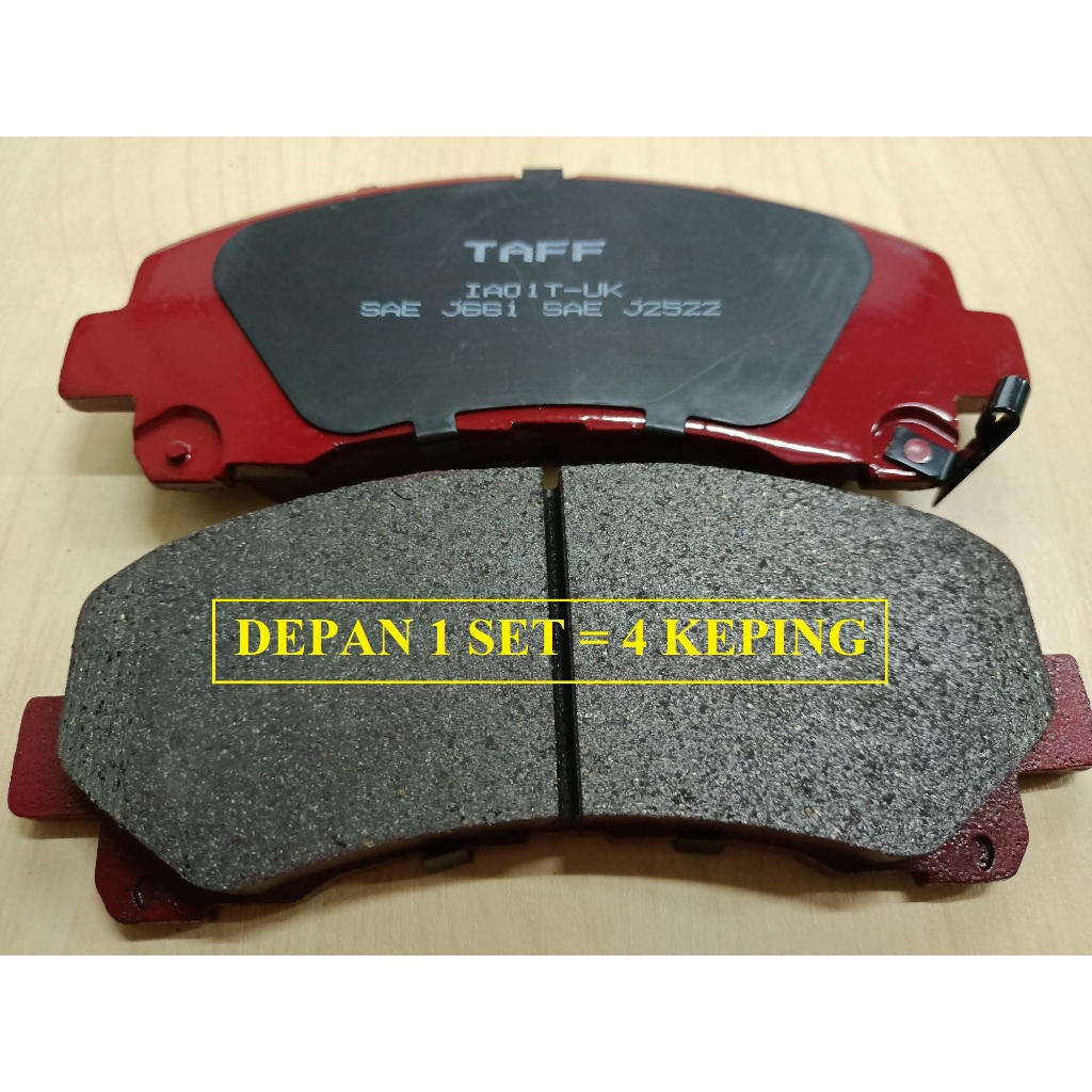 Isuzu Dmax Tfr Tfs Rt Brake Pad Front Shopee Malaysia