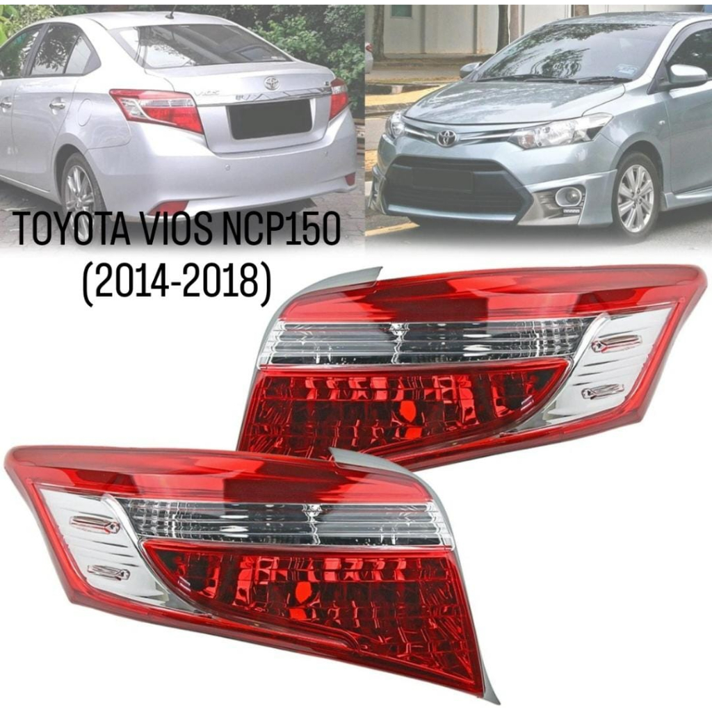 Toyota Vios NCP150 2013 Year Rear Tail Light Lamp Lampu Belakang