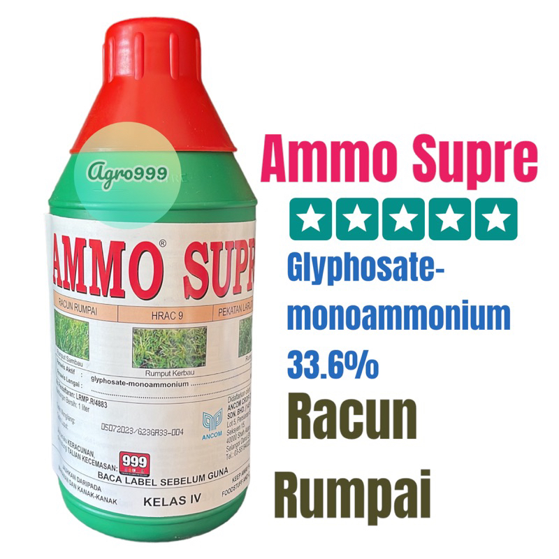 L Ammo Supre Ancom Racun Larut Air Sl Soluble Liquids Glyphosate