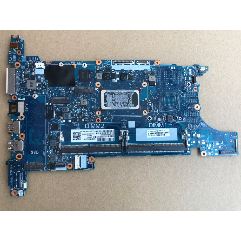 Hp Elitebook G I U Cpu Laptop Motherboard System Board L