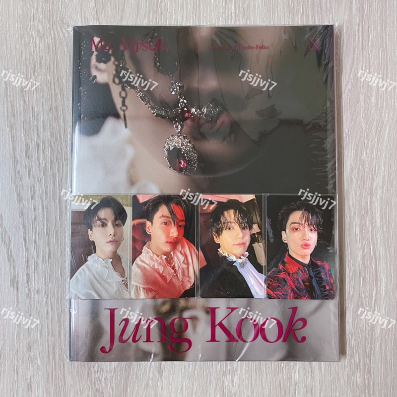 BTS JUNGKOOK SPECIAL 8 PHOTO FOLIO TIME DIFFERENCE WITH PHOTOCARDS