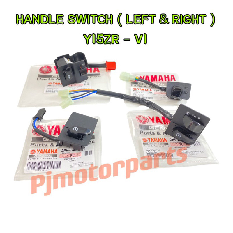 Yamaha Y Y Zr V Left Right Handle Switch Lampu High Low Head