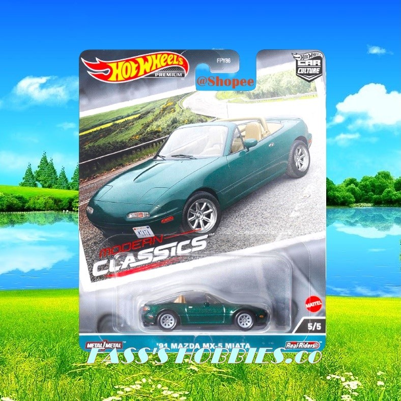 P E Hot Wheels Premium Mazda Mx Miata Car Culture Modern