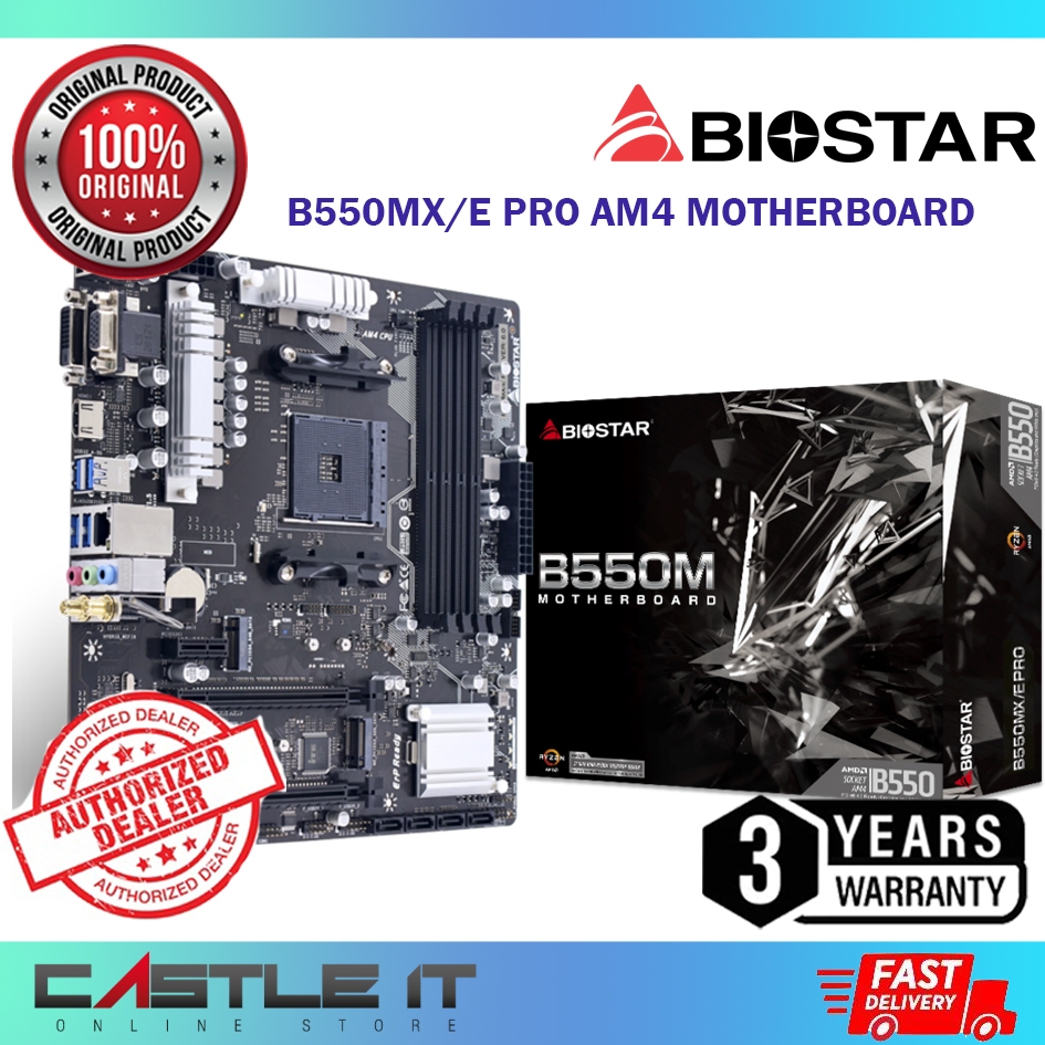 Biostar B Mx E Pro Am Motherboard Ryzen B M Mainboard