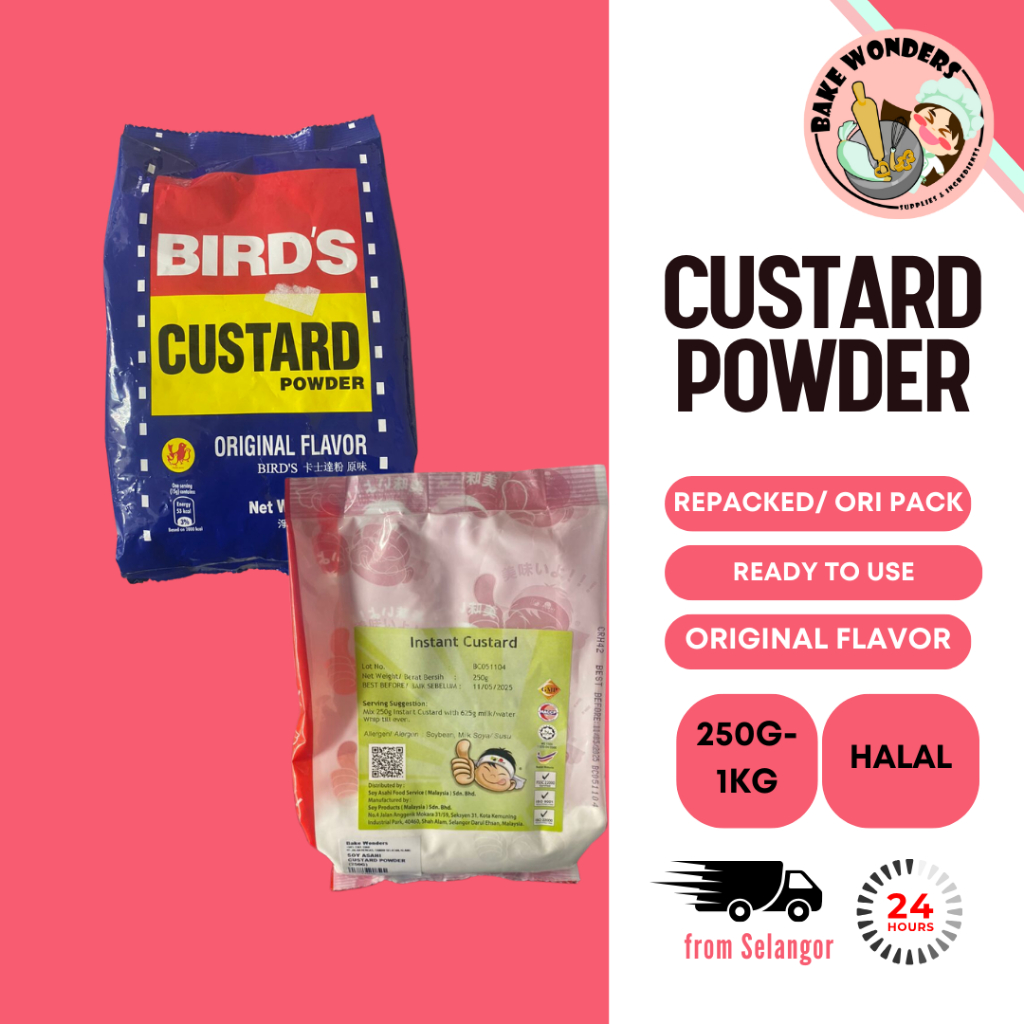 Bird S Custard Powder G Custard Powder Custardflour Tepung