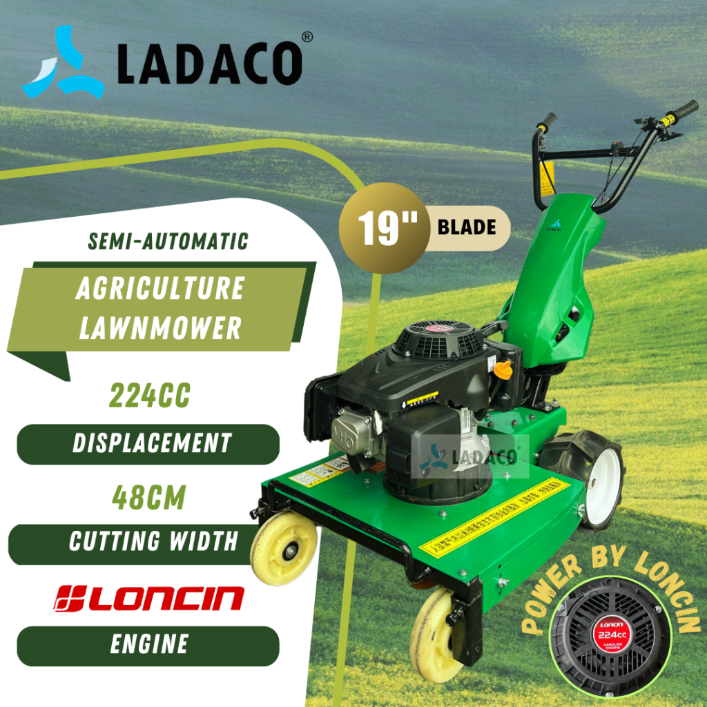 Ladaco Cc Agriculture Lawnmower Semi Automatic Heavy Duty Lawn