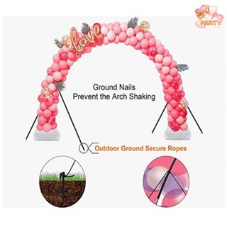 Balloon Arch Kit 9FT Tall 10Ft Wide Adjustable Balloon Stand Set