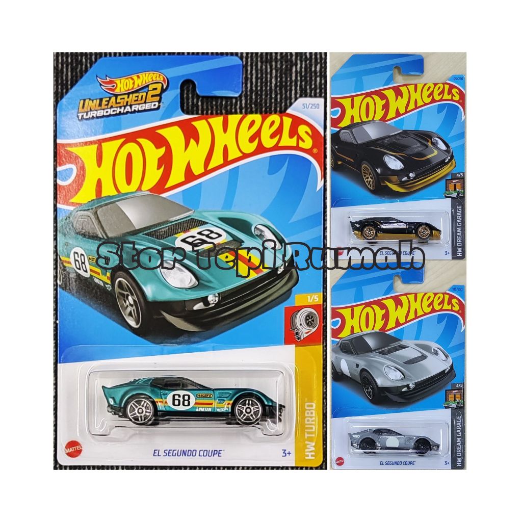 Hot Wheels El Segundo Coupe Fantasy Turbo Dream Garage Shopee Malaysia