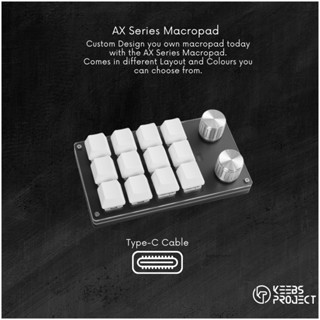 Ready Stock Ax Ax Ax Rgb Mechanical Macropad Numpad Assembled Kit