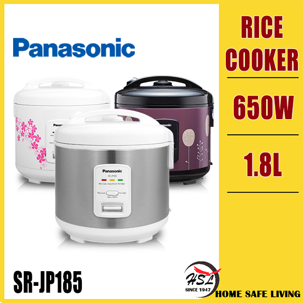 Panasonic Electric Jar Rice Cooker SR JP185 1 8Liter 3 Color Choice