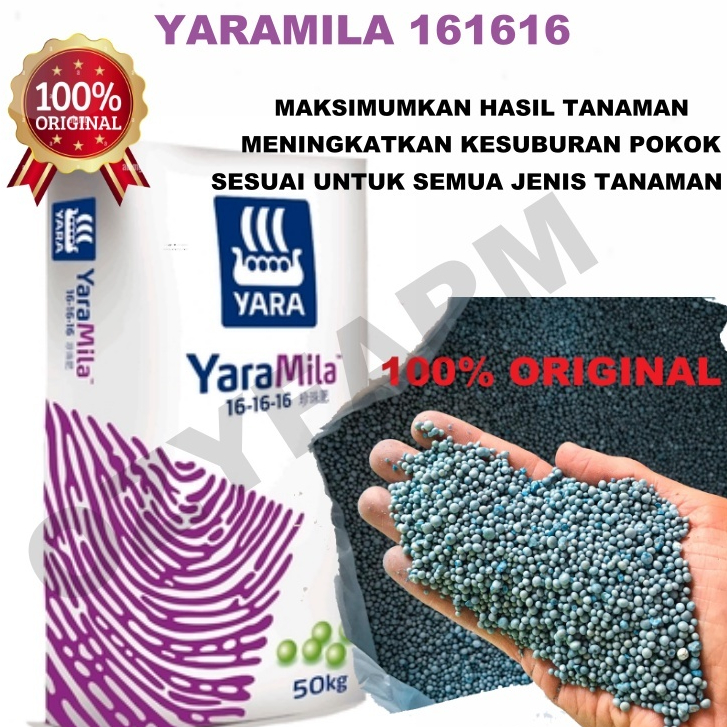 Baja Daun Subur Sayur Bunga Yara YaraMila 16 16 16 1KG Imported Growing