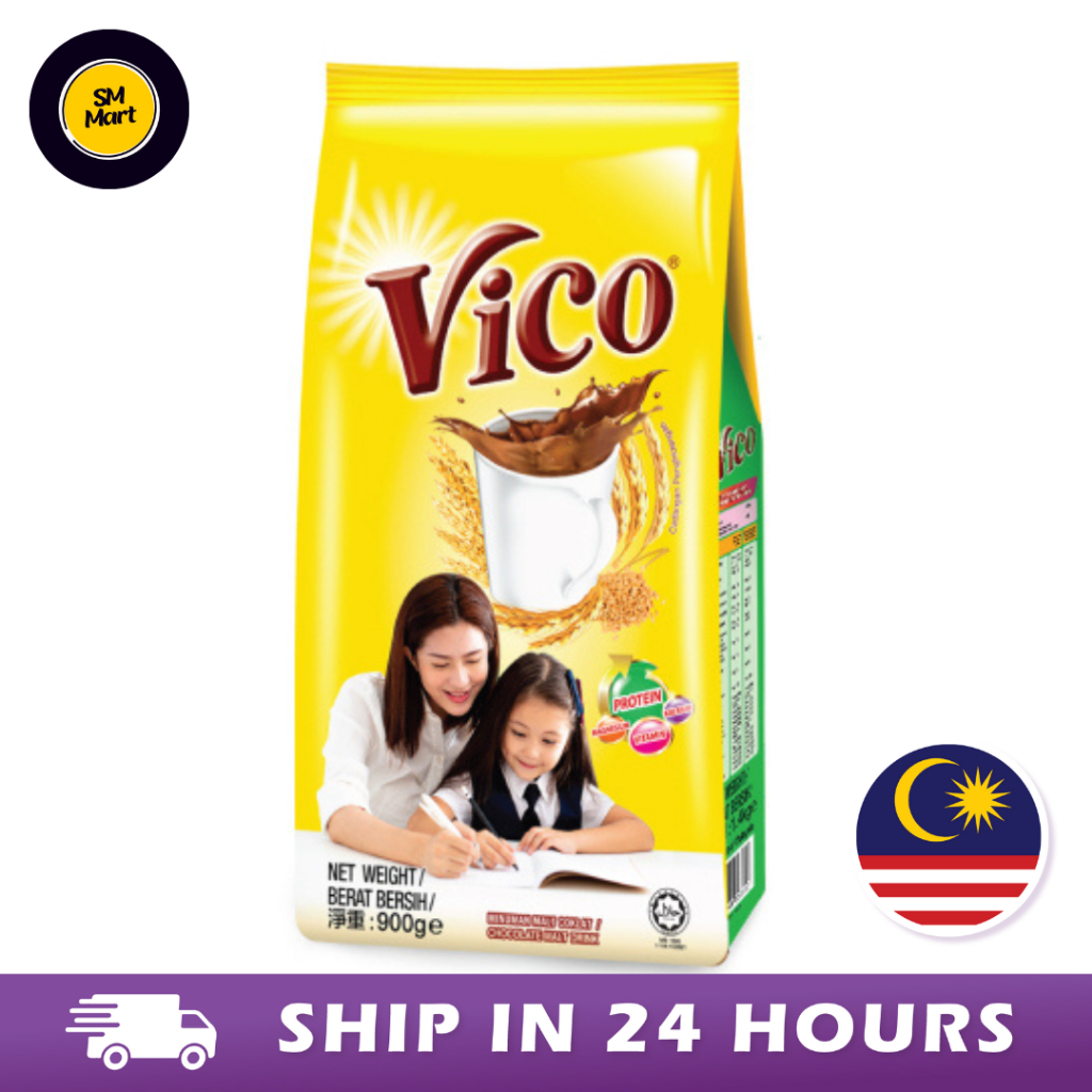 Vico Chocolate Malt Food Drink 900g Shopee Malaysia