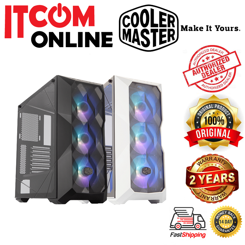 COOLER MASTER MASTERBOX TD500 MESH V2 SF6 CHUN LI RYU CASING WITH FAN