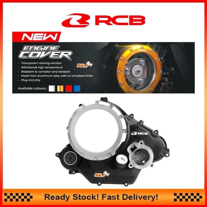 RCB Y15 Y15ZR Y16 Y16ZR MT15 R15 V3 ENGINE COVER ENGINE CLUTCH CASE