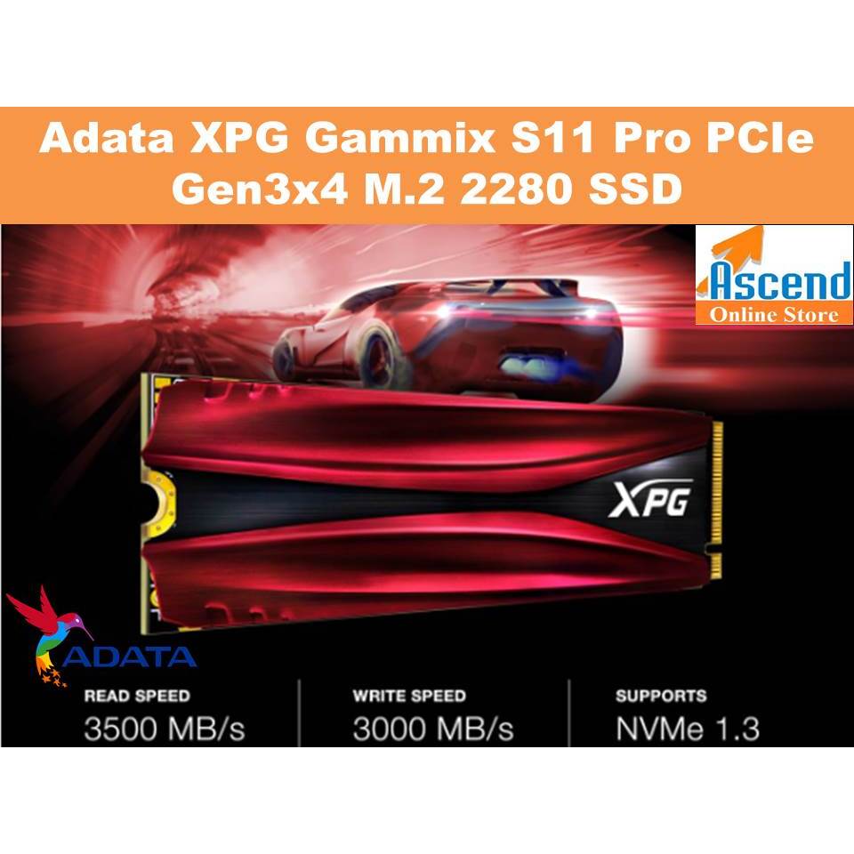 Adata XPG SX8600 Pro PCIe Gen3x4 M 2 2280 SSD Shopee Malaysia