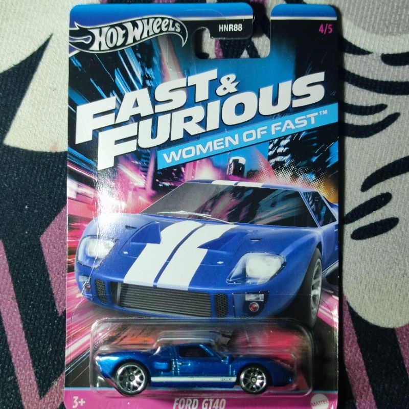 Hot Wheels Fast N Furious Ford Gt Shopee Malaysia