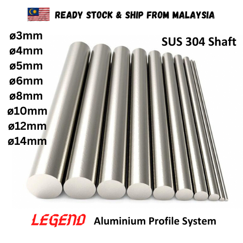 Rod Stainless Steel Shaft Ss Round Bar Mm Mm Mm Mm Mm Mm