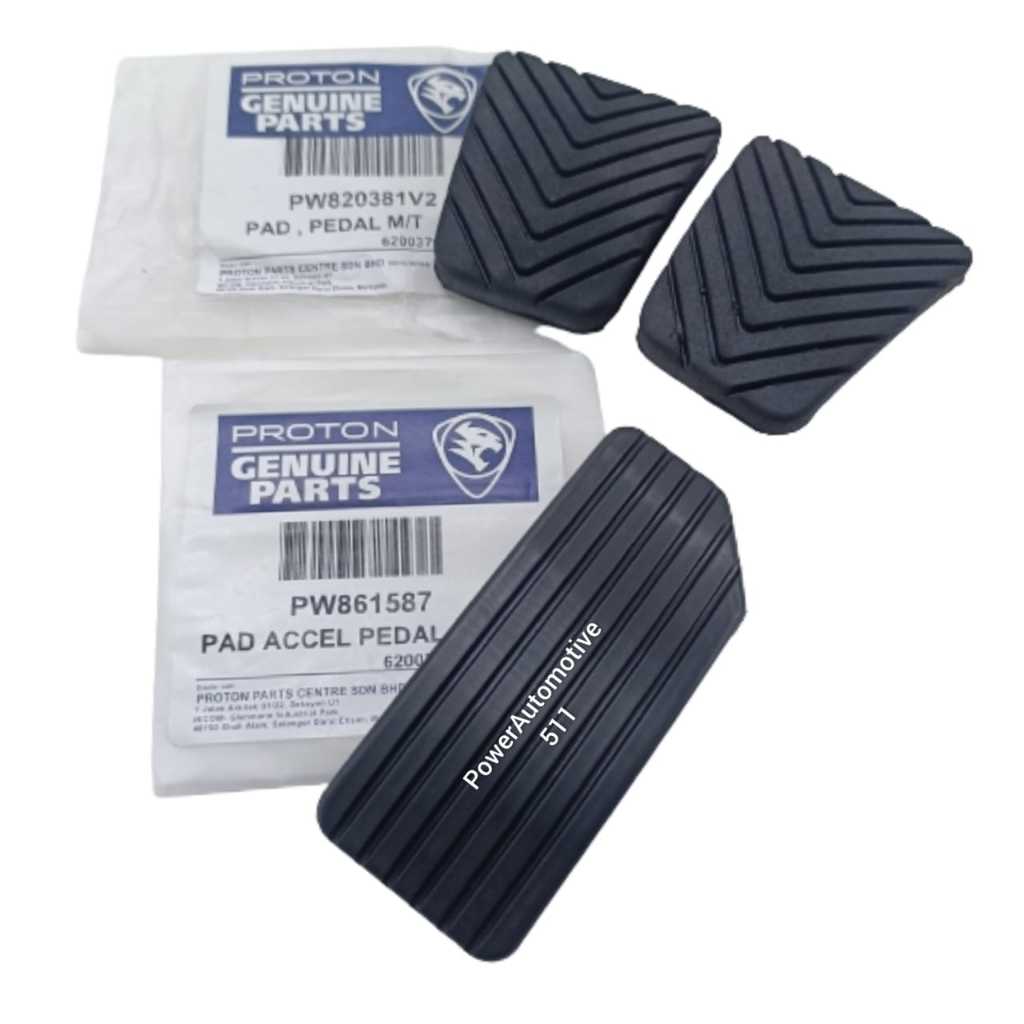 PROTON SAGA BLM FLX Fl SAVVY BRAKE CLUTCH PEDAL RUBBER PAD