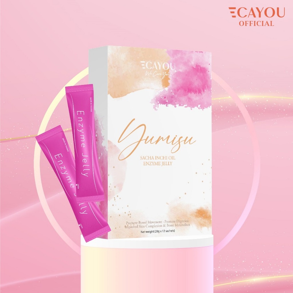 Ecayou Yumisu Sacha Inchi Oil Enzyme Jelly 20g X12 Sachets Shopee